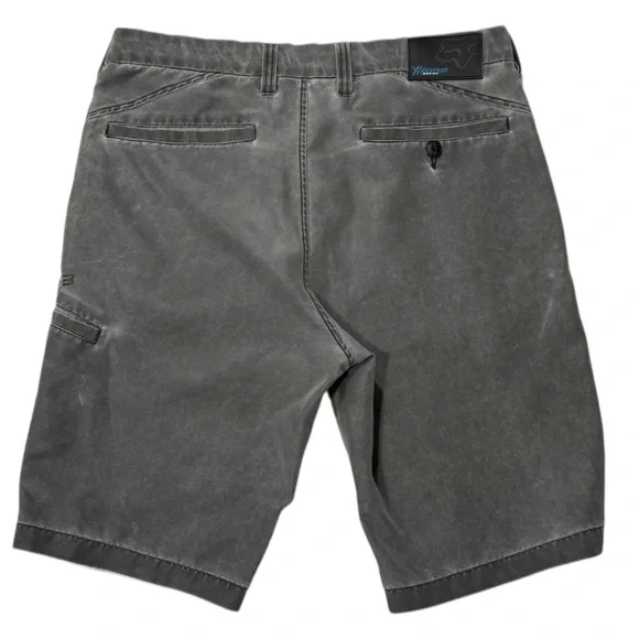 Fox Charcoal Men's‎ Flat Front Shorts - 32 - Picture 2 of 6